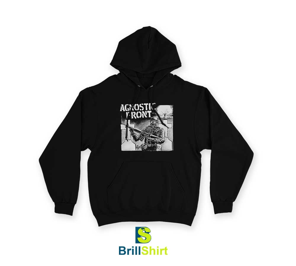 Agnostic Front Gas Mask Hoodie Agnostic Front Gas Mask Hoodie