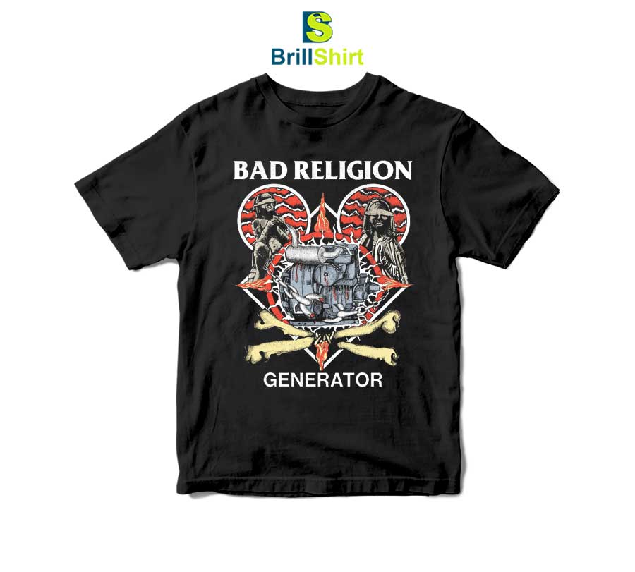 Bad Religion Generator Blindfolded T-Shirt Bad Religion Generator Blindfolded T-Shirt