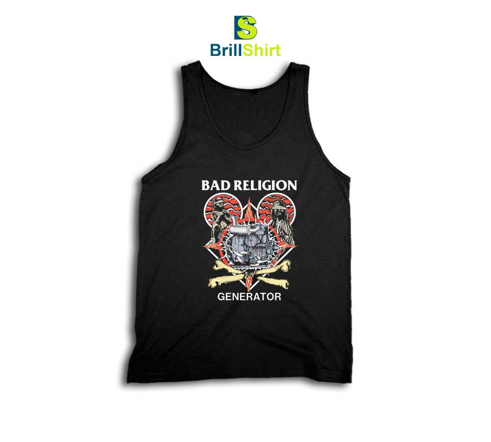 Bad Religion Generator Blindfolded Tank Top Bad Religion Generator Blindfolded Tank Top