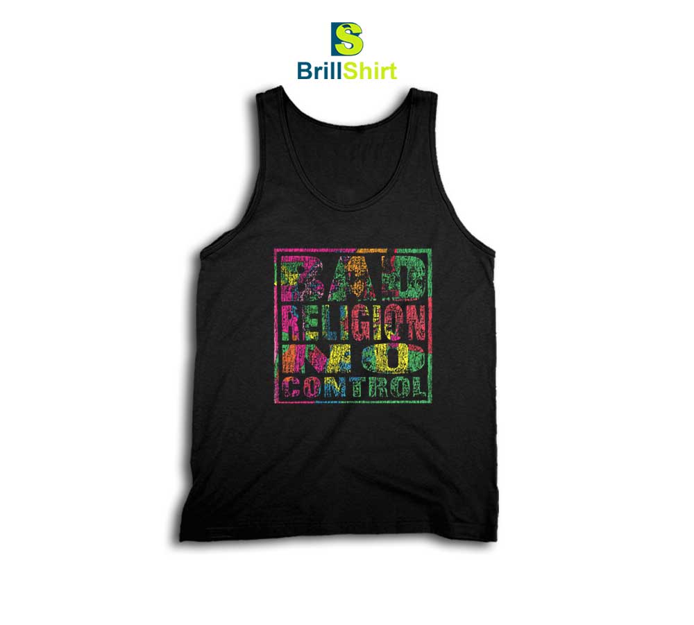 Bad Religion No Control Cover Tank Top Bad Religion No Control Cover Tank Top