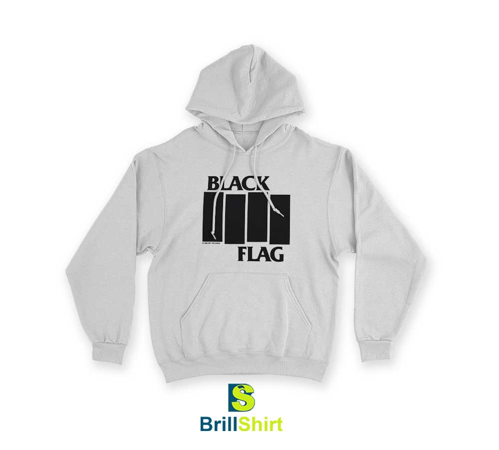 Black Flag Bars Logo Hoodie Black Flag Bars Logo Hoodie
