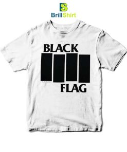 Black Flag Bars Logo T-Shirt