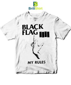Black Flag My Rules T-Shirt