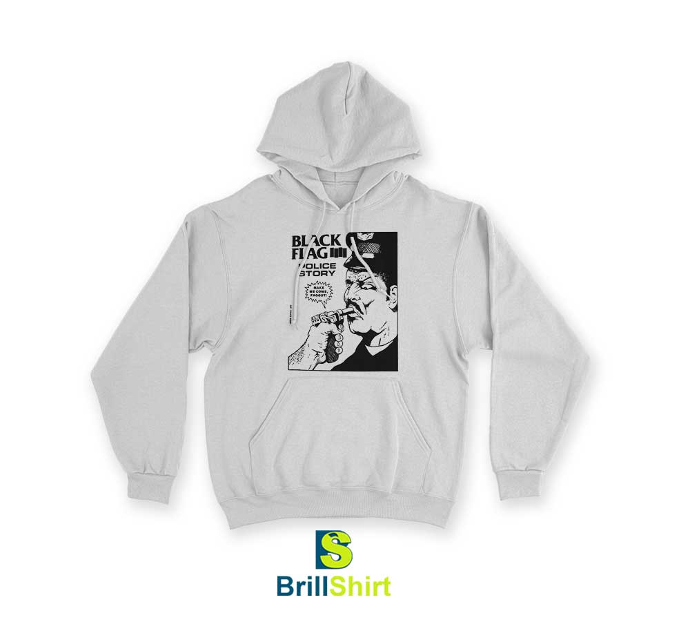 Black Flag Police Story Hoodie Black Flag Police Story Hoodie