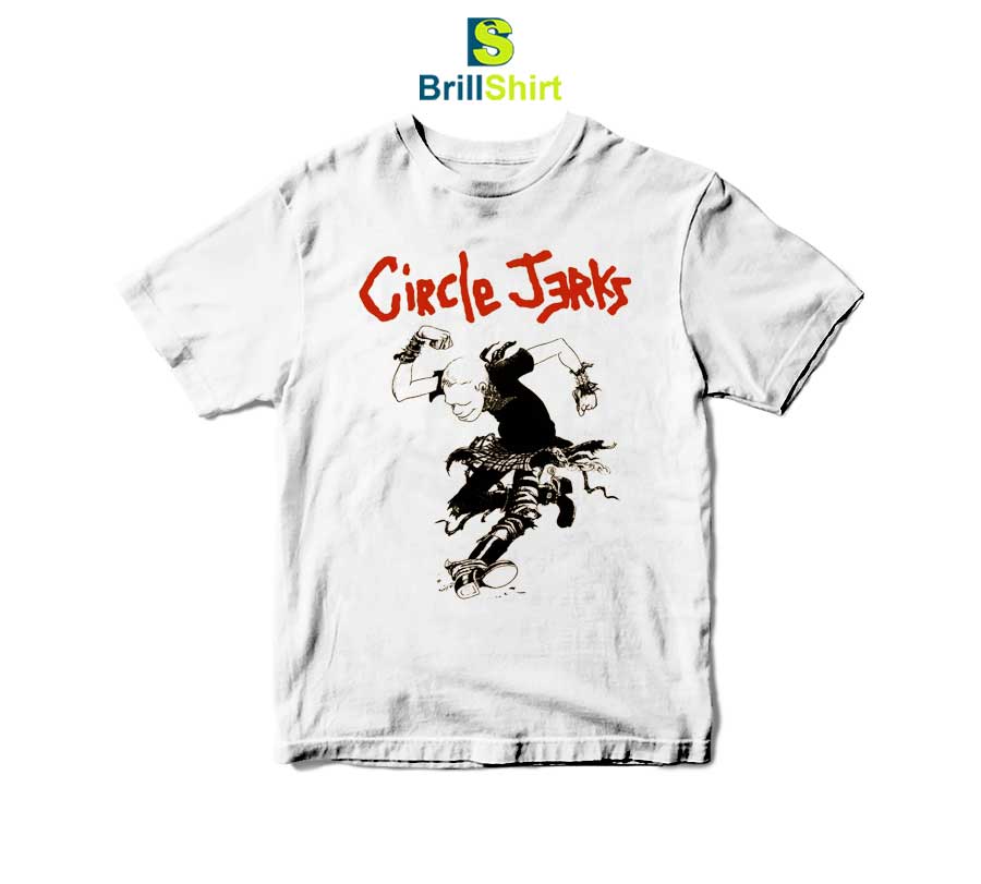 Circle Jerks Skanking Punk T-Shirt Circle Jerks Skanking Punk T-Shirt