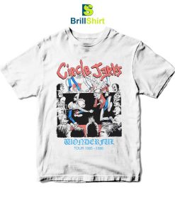 Circle Jerks Wonderful Tour 1985-1986 T-Shirt