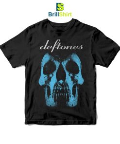 Deftones Blue Skull T-Shirt