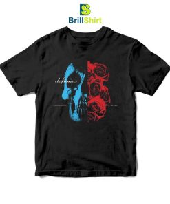 Deftones Rose Skull Tracklist T-Shirt