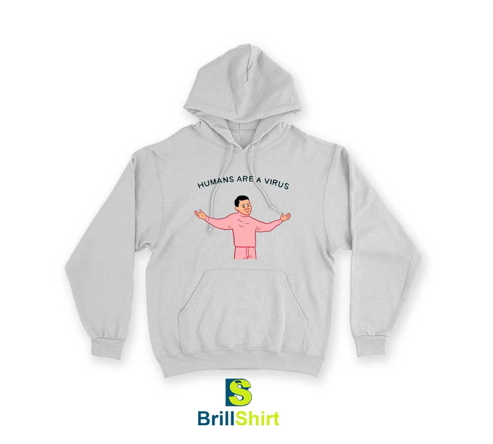 Joan Cornella Humans Are A Virus Hoodie Joan Cornella Humans Are A Virus Hoodie