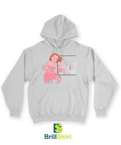 Joan Cornella Posing In The Bathroom Hoodie