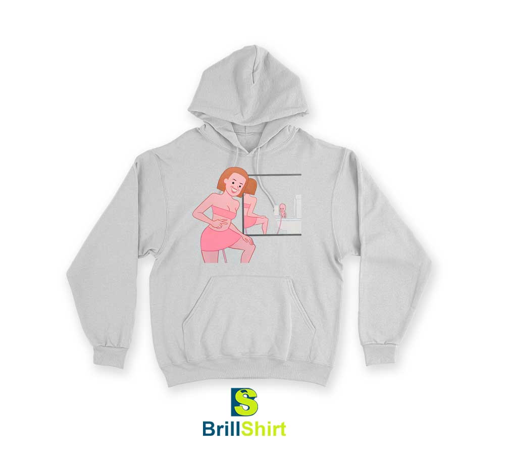Joan Cornella Posing In The Bathroom Hoodie Joan Cornella Posing In The Bathroom Hoodie