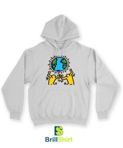 Keith Haring Earth Man Hoodie