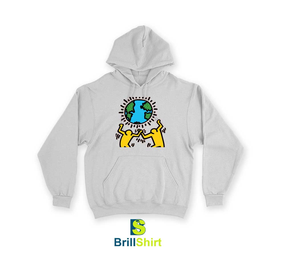 Keith Haring Earth Man Hoodie Keith Haring Earth Man Hoodie