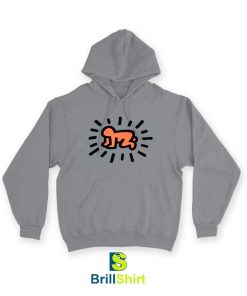 Keith Haring Orange Baby Hoodie
