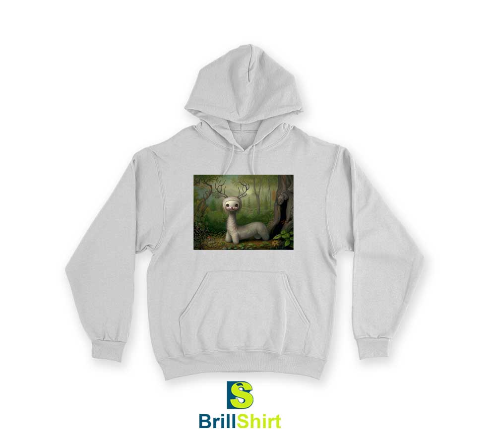 Mark Ryden Cute Animal In Forest Hoodie Mark Ryden Cute Animal In Forest Hoodie