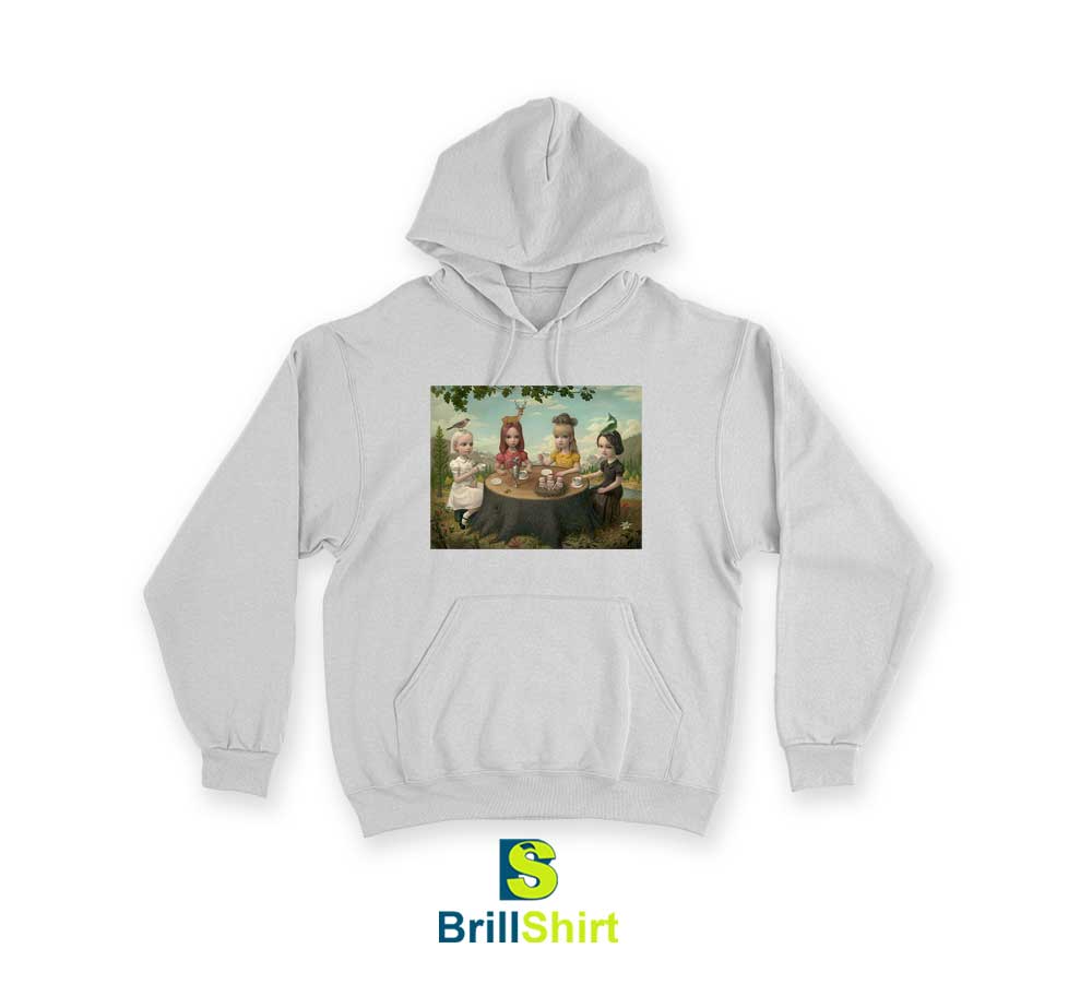 Mark Ryden Young Girl Tea Party Hoodie Mark Ryden Young Girl Tea Party Hoodie