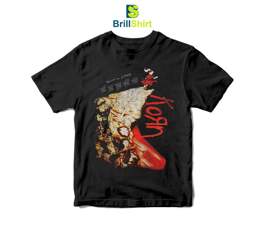 Korn FTL 25 Vintage Album Cover T-Shirt Korn FTL 25 Vintage Album Cover T-Shirt