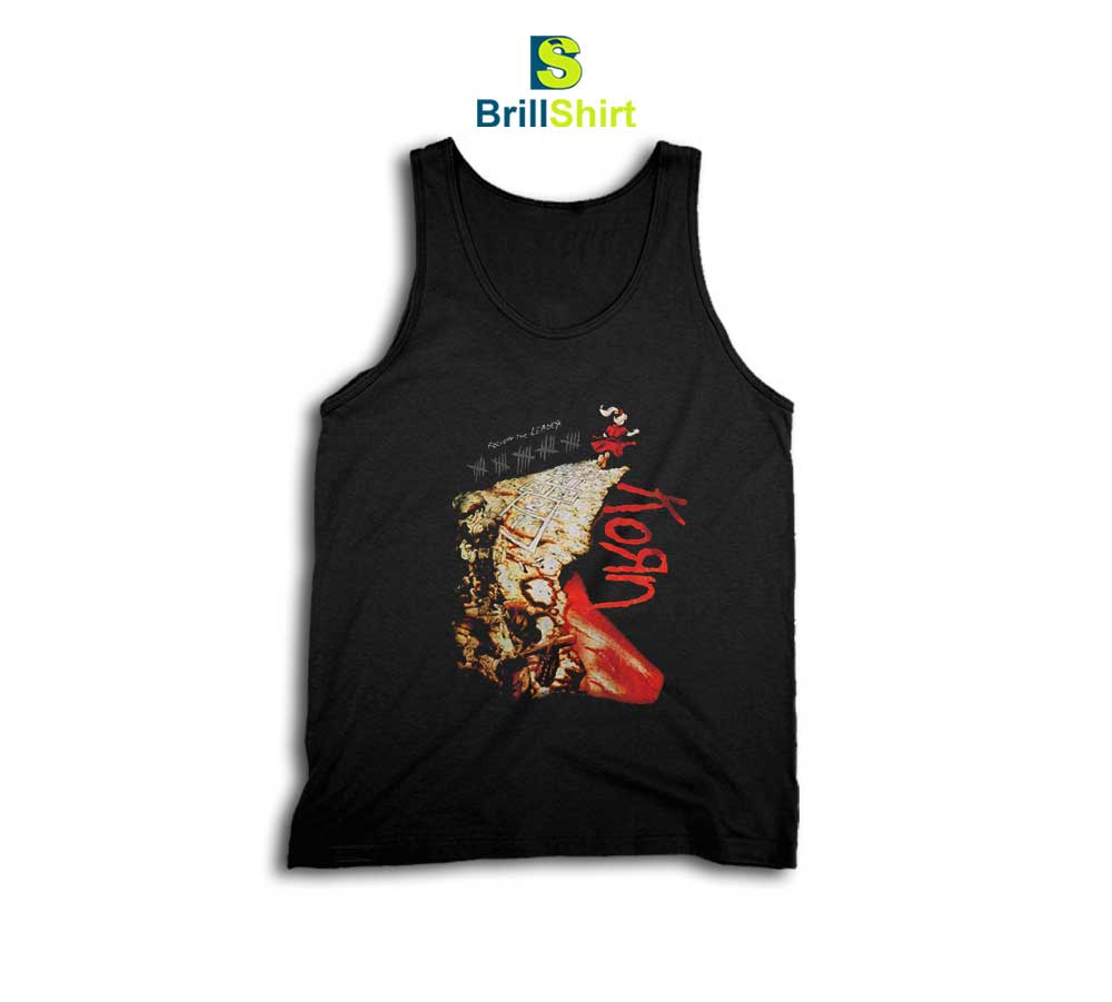 Korn FTL 25 Vintage Album Cover Tank Top Korn FTL 25 Vintage Album Cover Tank Top