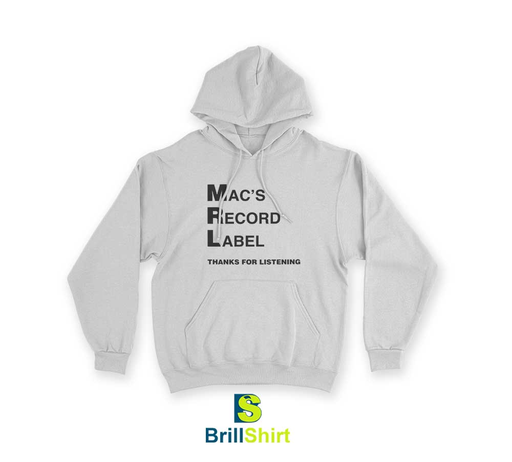 Mac DeMarco Mac's Record Hoodie Mac DeMarco Mac's Record Hoodie