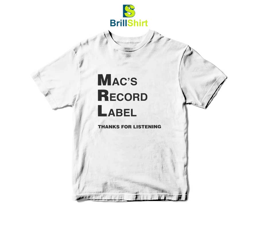 Mac DeMarco Mac's Record T-Shirt Mac DeMarco Mac's Record T-Shirt