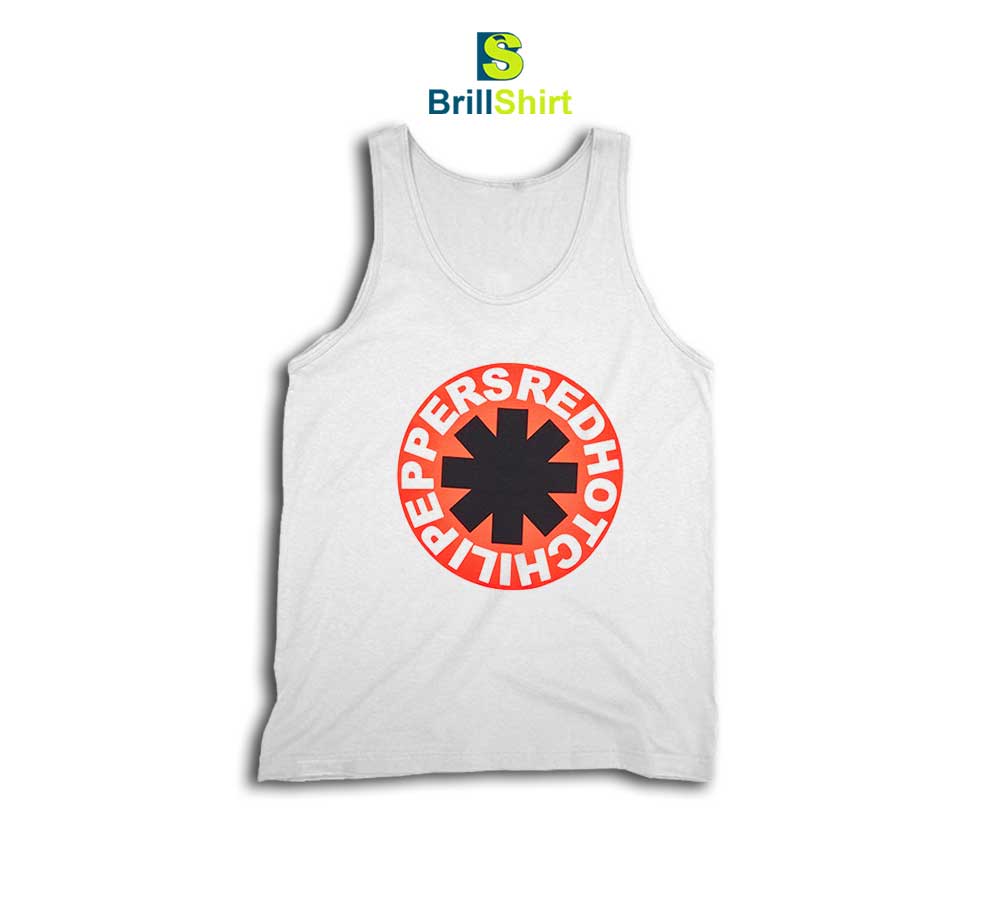 Red Hot Chili Peppers Classic Logo Tank Top Red Hot Chili Peppers Classic Logo Tank Top