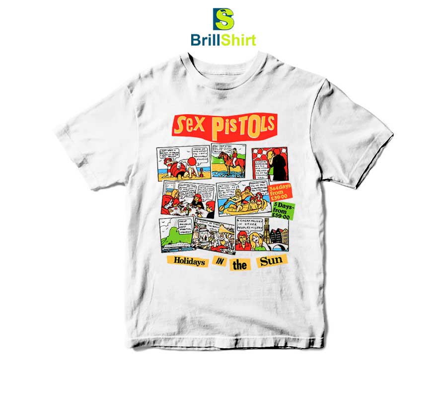 Sex Pistols Holidays in the Sun T-Shirt Sex Pistols Holidays in the Sun T-Shirt