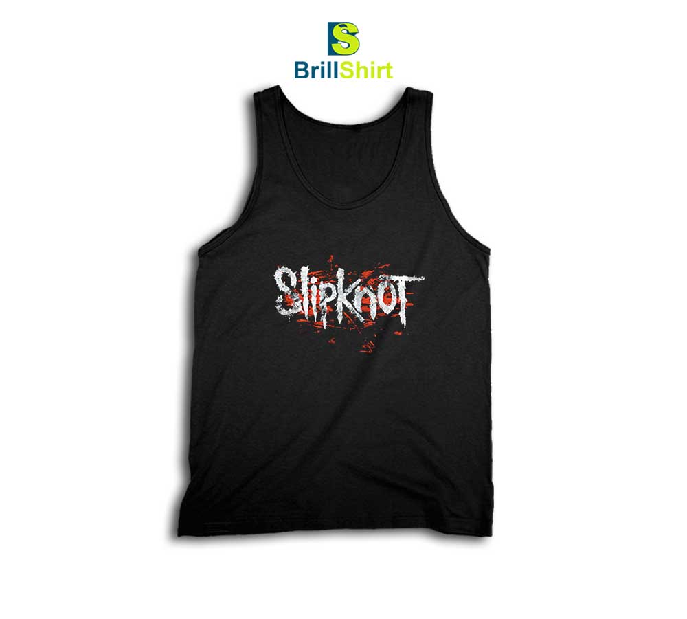 Slipknot Logo Splatter Tank Top Slipknot Logo Splatter Tank Top