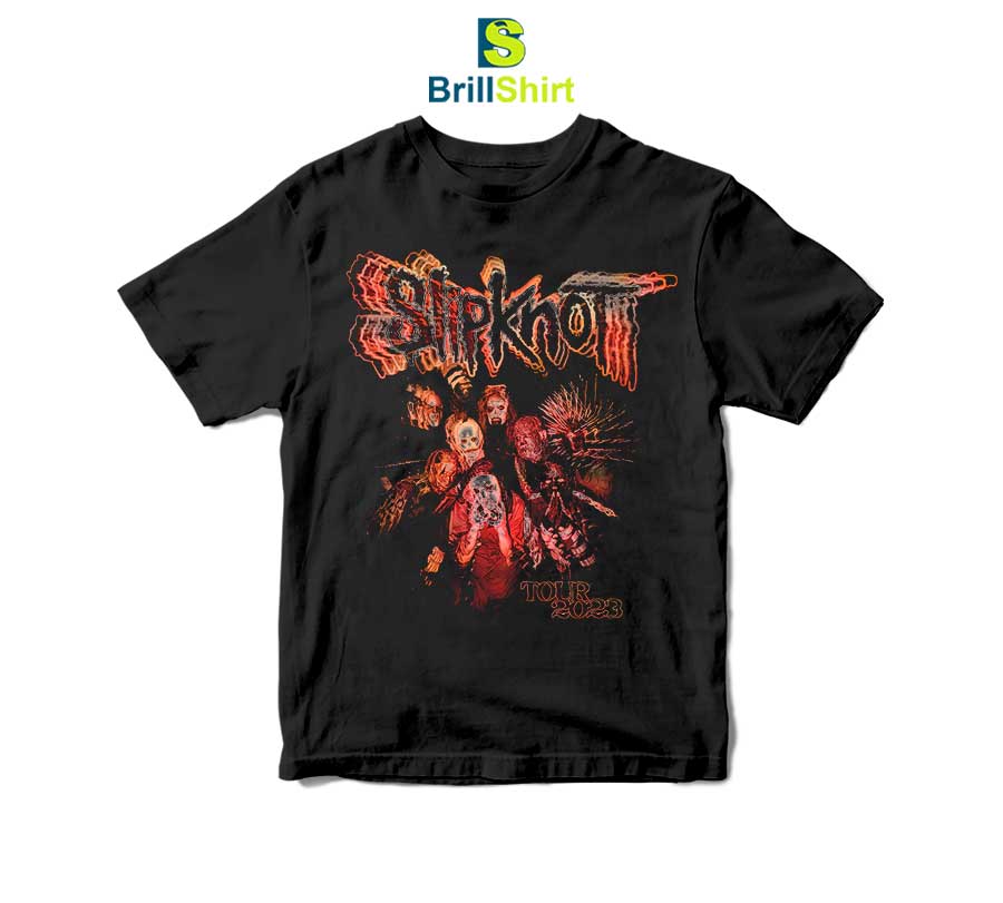 Slipknot Repeat Glitch Tour 2023 T-Shirt Slipknot Repeat Glitch Tour 2023 T-Shirt