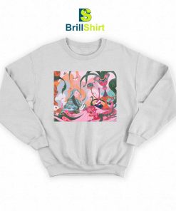 James Jean Green Girl Sweatshirt