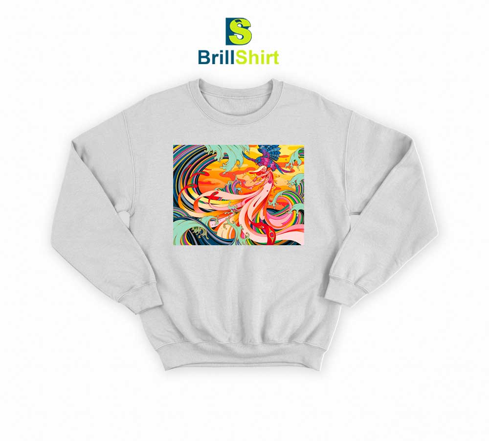 James Jean Smoke Signal Sweatshirt James Jean Smoke Signal Sweatshirt