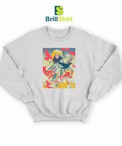 James Jean Adventurous Girl Sweatshirt