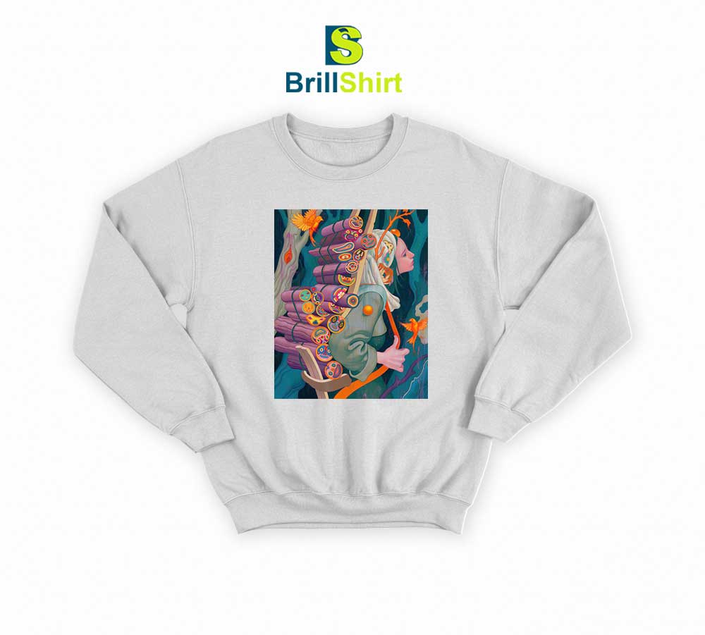 James Jean Carrying Firewood Sweatshirt James Jean Carrying Firewood Sweatshirt