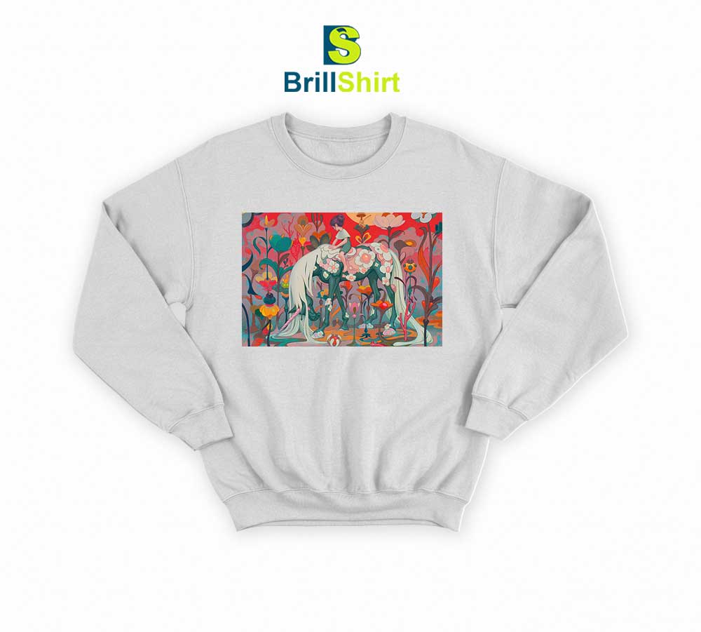 James Jean Riding Girl Sweatshirt James Jean Riding Girl Sweatshirt