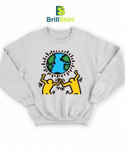 Keith Haring Earth Man Sweatshirt