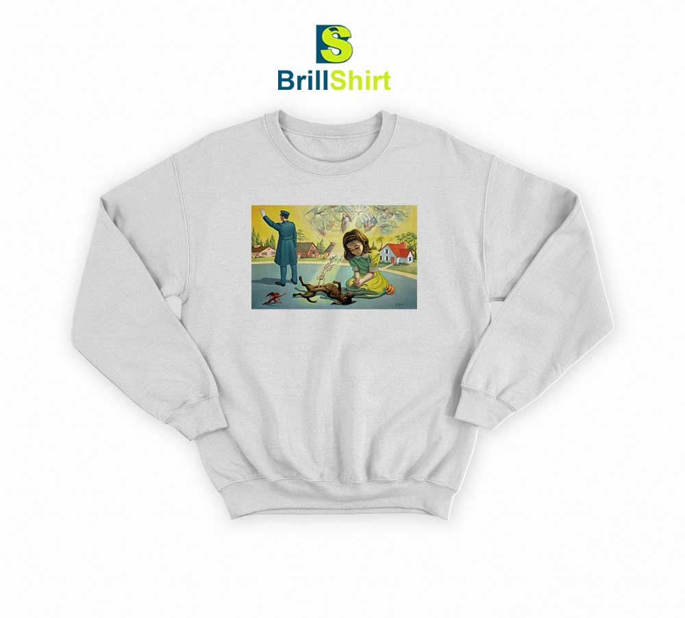 Mark Ryden Death Dog Sweatshirt Mark Ryden Death Dog Sweatshirt