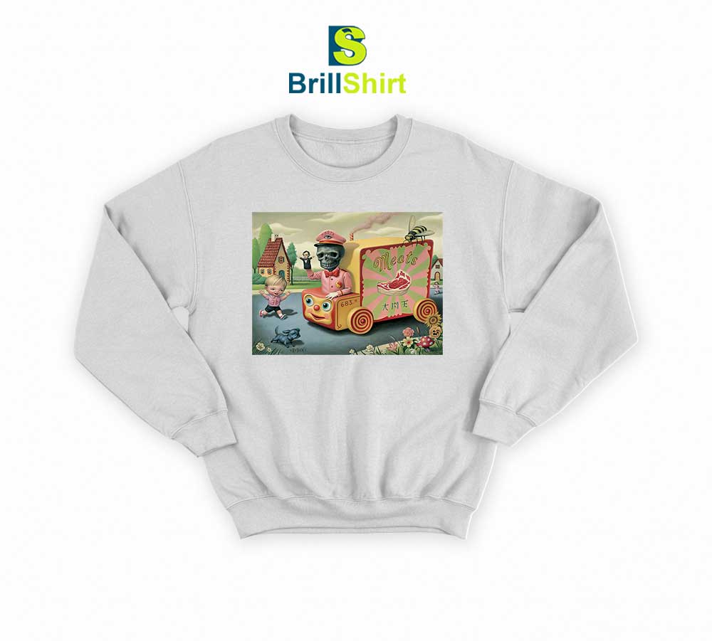 Mark Ryden Meat Truck Sweatshirt Mark Ryden Meat Truck Sweatshirt