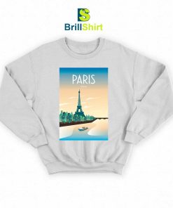 Travel Eiffel Tower France Sweatshirt