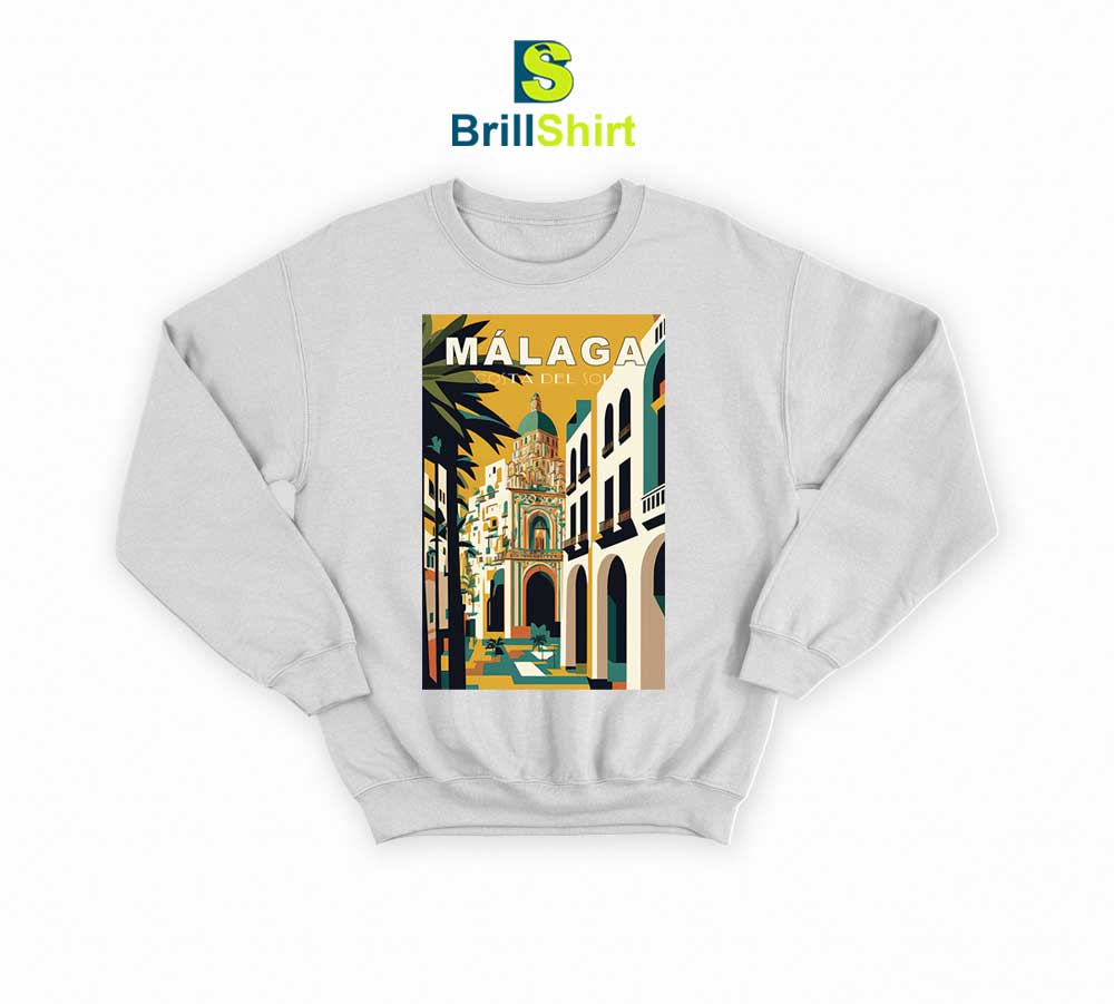Travel Malaga Costa Sweatshirt Travel Malaga Costa Sweatshirt