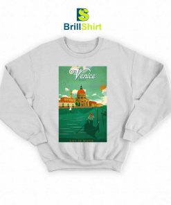Travel Venice Italy City Of Water Sweatshirt