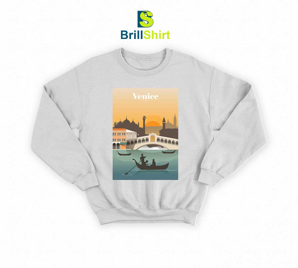 Travel Venice Italy Sweatshirt Travel Venice Italy Sweatshirt
