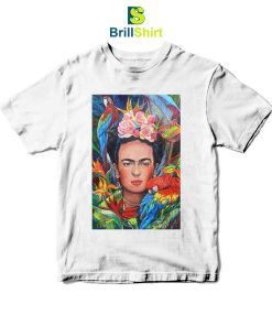 Frida Kahlo With Parrots T-Shirt