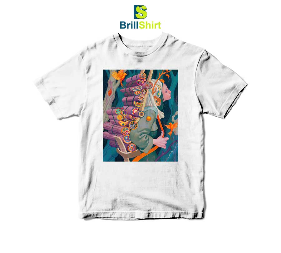 James Jean Carrying Firewood T-Shirt James Jean Carrying Firewood T-Shirt
