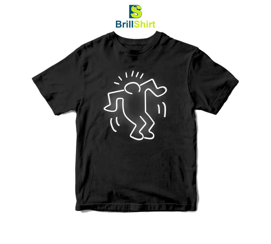 Keith Haring Dancing Man T-Shirt Keith Haring Dancing Man T-Shirt