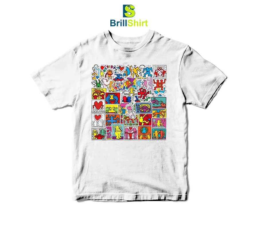 Keith Haring Various People T-Shirt Keith Haring Various People T-Shirt