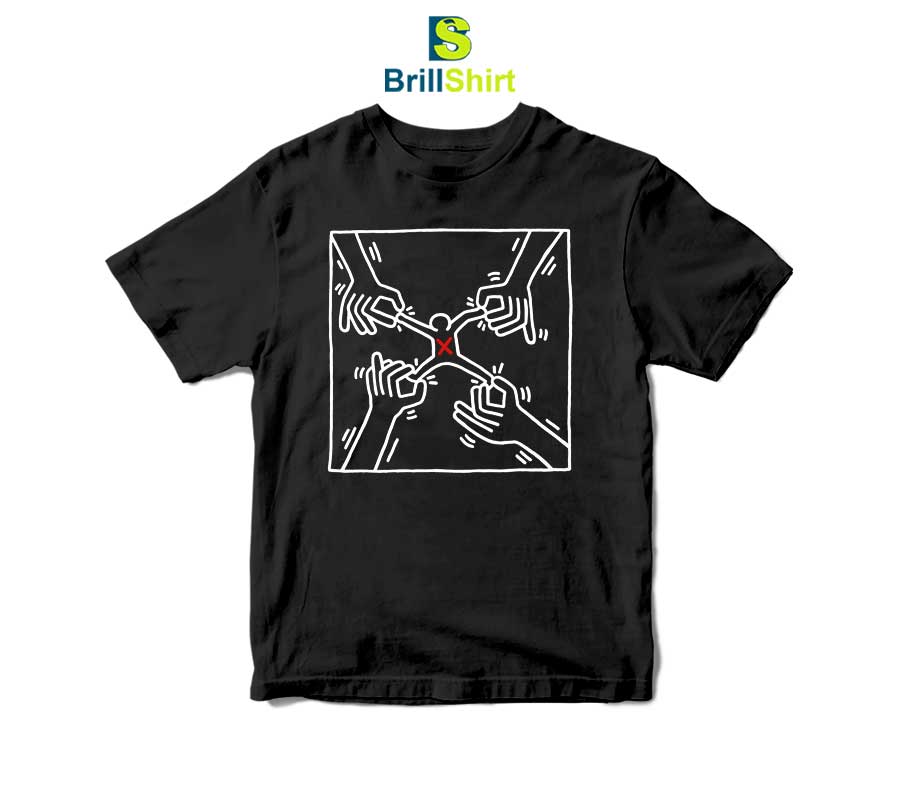 Keith Haring Coercion Various Parties T-Shirt Keith Haring Coercion Various Parties T-Shirt