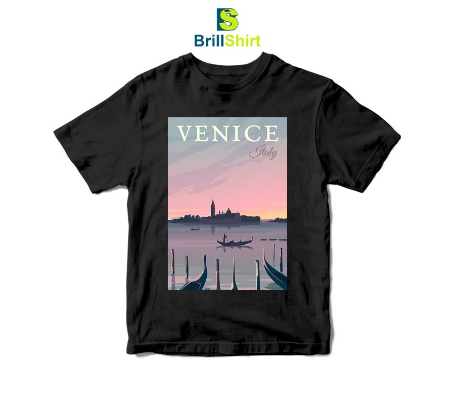 Travel Dusk Venice Italy T-Shirt Travel Dusk Venice Italy T-Shirt