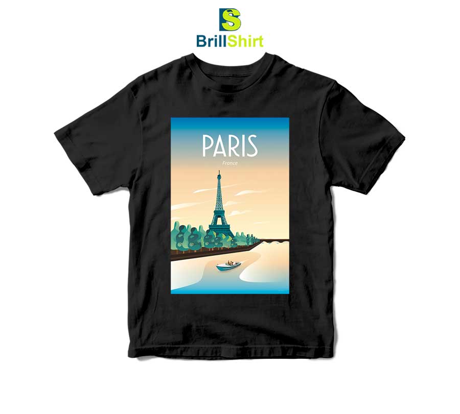 Travel Eiffel Tower France T-Shirt Travel Eiffel Tower France T-Shirt