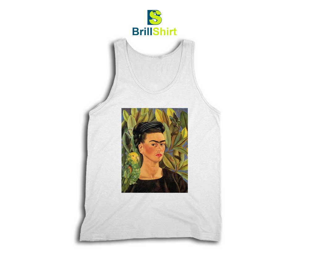 Frida Kahlo Inspiration Personal Tank Top Frida Kahlo Inspiration Personal Tank Top