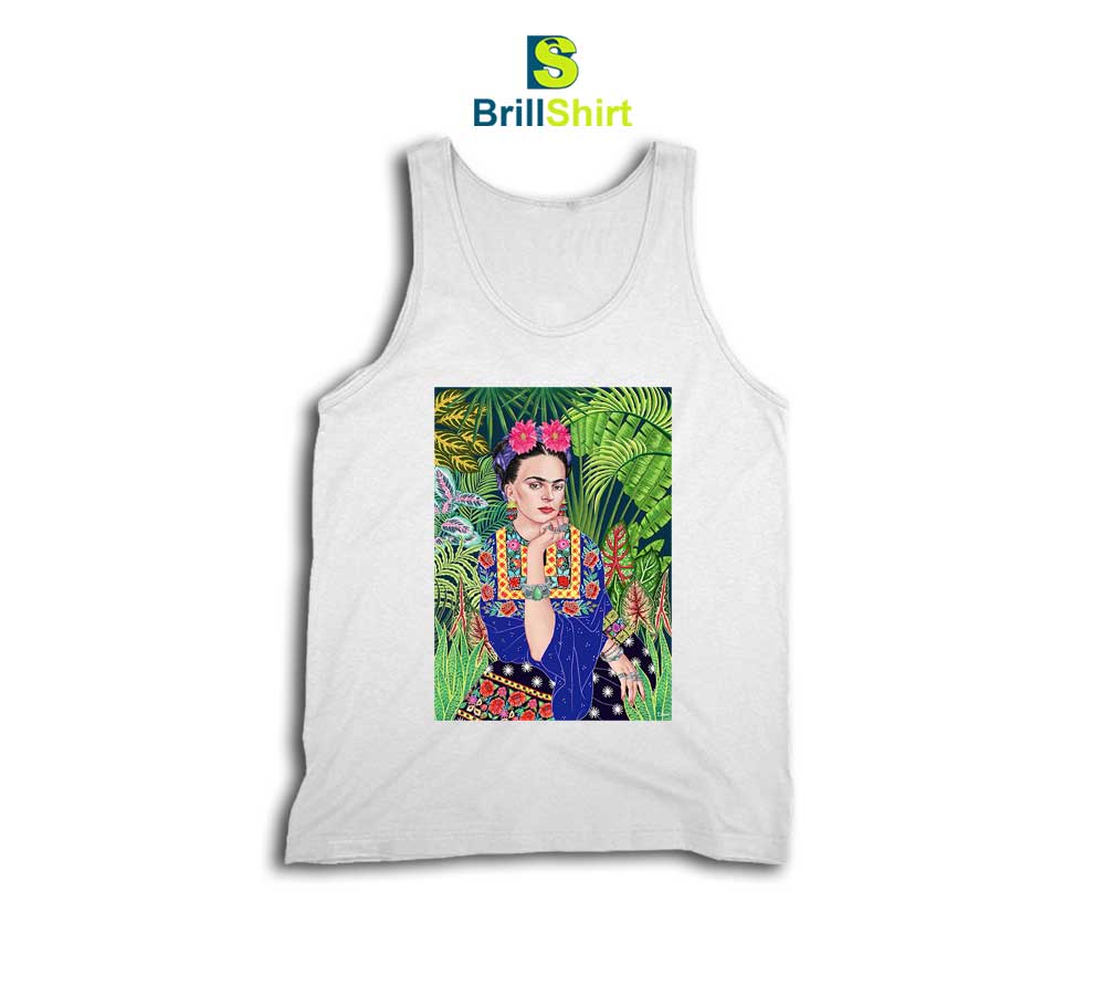 Frida Kahlo Jungle Tropical Tank Top Frida Kahlo Jungle Tropical Tank Top
