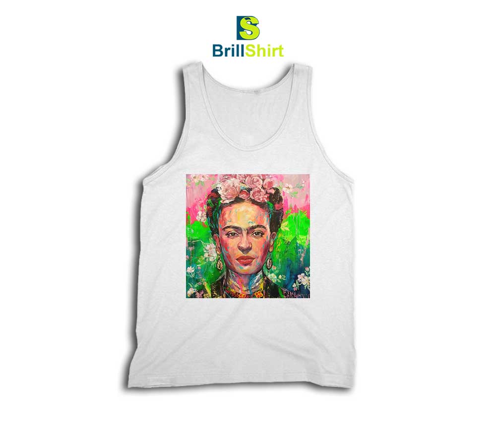 Frida Kahlo Mexican Style Tank Top Frida Kahlo Mexican Style Tank Top